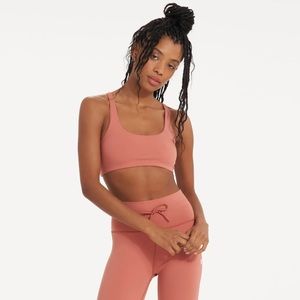 Vuori Women's Yosemite Bra in Cinnamon size Small